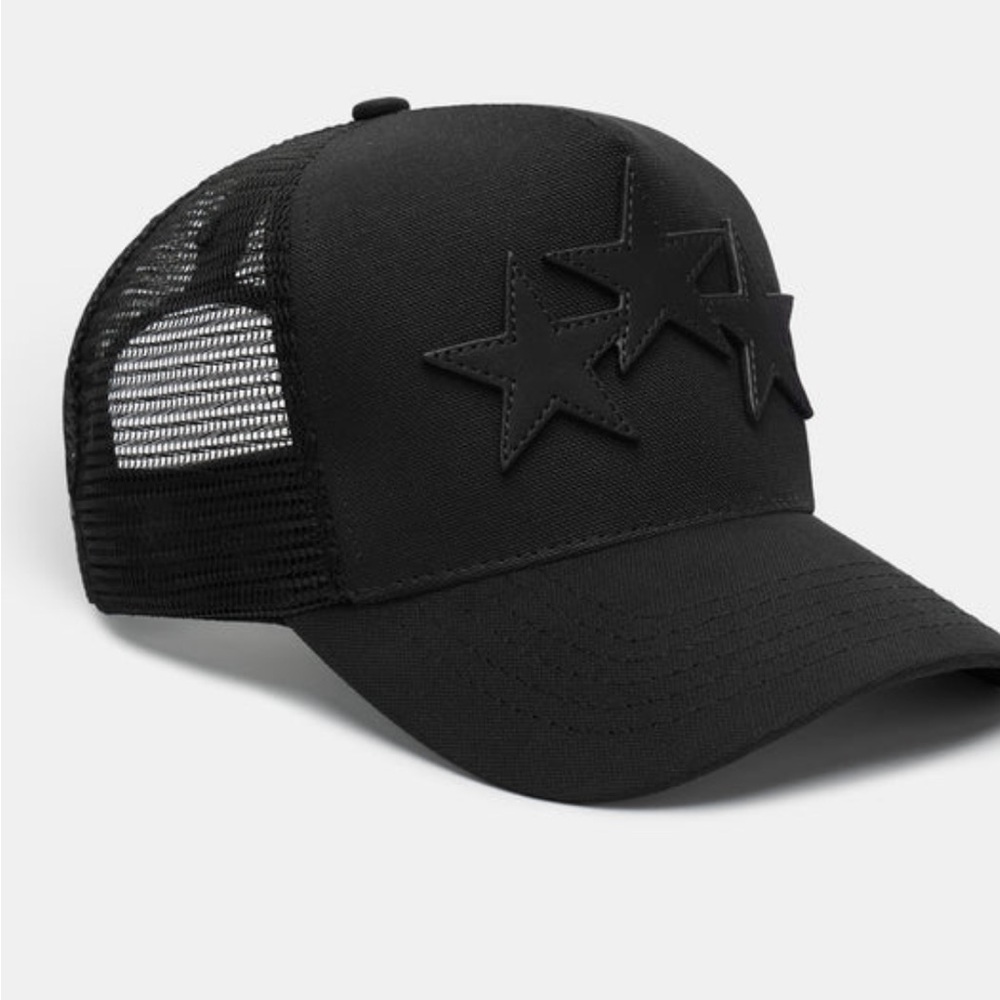 AMIRI 3 STAR TRUCKER HAT